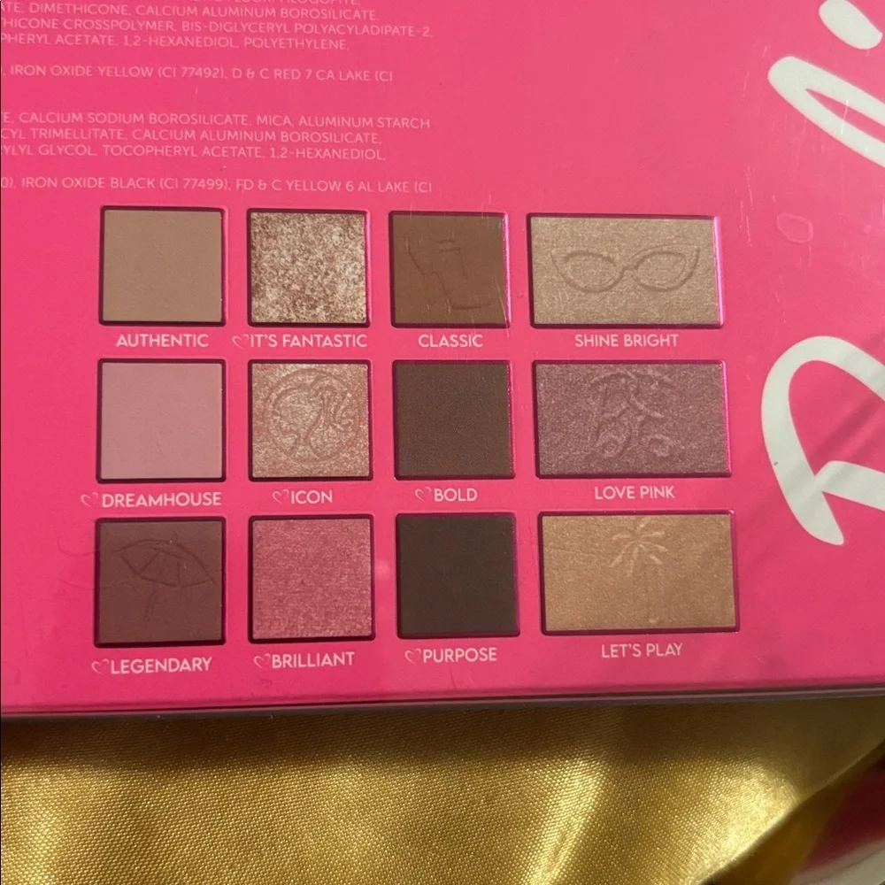Beauty Creations Barbie Hello World Palette - Pink and Gold